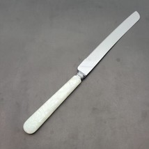 Bridalane Stainless Steel Carving Knife Faux Pearl 12.5” Sheffield England - £22.04 GBP