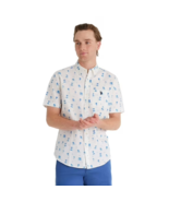 U.S. Polo Assn. Men&#39;s Short Sleeve Buttondown Shirt, White Size 2XL - $30.39 CAD