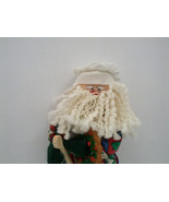 Vintage retro country kitchen santa chef baker doll decor Lillian Vernon... - $34.65