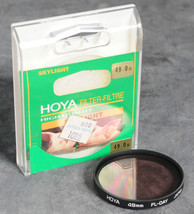 Hoya 49mm FL-DAY Glass Filter Japan in plastic box - £7.08 GBP
