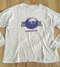 Vintage Hard Rock Cafe Long Sleeve T Shirt Toronto One Size Chest 48 - £29.89 GBP