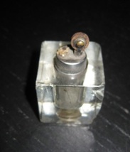 Vintage 1940s MINI Table Top LUCITE trench Style Petrol lighter - £10.29 GBP