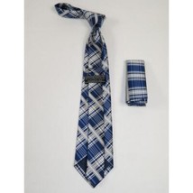 Men's Tie and Hankie Set Soft Microfiber Silky Vito Rofolo by J.Valintin VTR-20 image 2