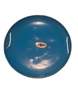 Vintage ALUMINUM &quot;FLYING&quot; SAUCER Round Metal Disc SNOW SLED Flexible Fly... - €101,60 EUR