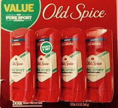 Old spice high endurance deodorant pure sport 5/2.4 Oz 24-hour odor prot... - $23.36