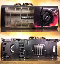 N480GTX MSI Nvidia GeForce GTX 480 OEM Heatsink/Fan Assembly Cooler - £34.36 GBP