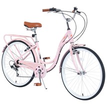 7-Speed Steel Women&#39;s Bike - 26 Inch - Various Colors - $275.99