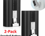 2Pcs Rechargeable Battery Pack For Ring Video Doorbell Spotlight Camera ... - $99.74
