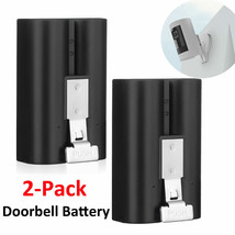 2Pcs Rechargeable Battery Pack For Ring Video Doorbell Spotlight Camera ... - £43.17 GBP