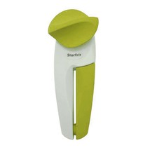 Starfrit mightican manual can opener no sharp edge non slip handle green thumb200