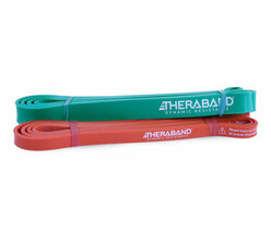 THERABAND High Resistance Bands, Set of 2 Elastic Super Bands for Improv... - $101.69