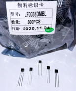 25Pcs LF0038D 38kHz IR Receiver Module 5x5x3.6mm 3-Pin Infrared Receiver - $10.18 CAD
