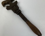 Antique BEMIS &amp; CALL CO Professional Pipe and Nut Wrench Springfield MAS... - $29.69