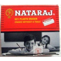 Set of 20 Nataraj 621 Plasto Erasers - White Eraser - Erases without a T... - $14.99