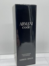 Armani Code by Giorgio Armani 2.5 oz EDT Cologne Homme Men New Imperfect Box - $39.99