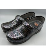 Dansko XP 2.0 Womens Plaid Patent Leather Clogs Size 37 - $406.24 MXN