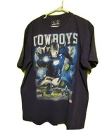 Marvel Ironman Dallas Cowboys Graphic Tee Shirt Blue Mens XL NFL Tont Stark - £24.07 GBP