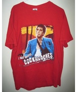 Vtg Tony Montana Al Pacino SCARFACE &quot;I Bury Those COCKCOACHES&quot; Red Shirt... - £35.44 GBP