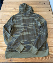 Alternative Earth NWOT Kansas Jayhawks Full zip Camo Hoodie size XL Green D11 - £14.95 GBP