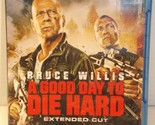 A Good Day to Die Hard Extended Cut Bruce Willis Blu-Ray + DVD + Digital... - $11.69