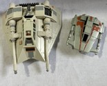 Star Wars Micro Machines Galoob Action Fleet Rebel Snow Speeder Lot W Fi... - $29.65