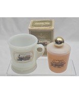 Vintage AVON IRON HORSE Shaving Mug, After Shave And Original Box - FULL - €10,46 EUR