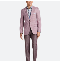 Paisley &amp; Gray Slim Fit Suit Separates Jacket for Men - 46L Cranberry Wi... - $93.49