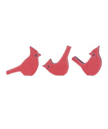 Cardinal (3 Asst) 5&quot;H MDF - $74.16