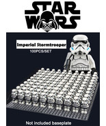 100pcs/set Star Wars Imperial Stormtroopers Army Set Minifigures Lot - €96,80 EUR
