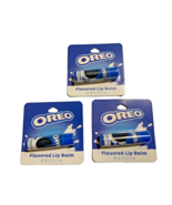Oreo Flavored Lip Balm Lot of 3  NEW &amp; Carded - £9.70 GBP