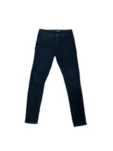 Monkey Ride Jeans Juniors Size 5 Black Skinny Denim Stretch Style P6004C Inseam - £11.62 GBP
