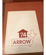 1974 THE ARROW Clinton High School Yearbook Mississippi Original vintage HC - £35.52 GBP