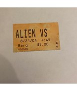 Vintage Movie Theater Ticket Stub Alien VS Predator AVP 2004 - $6.40