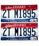 2014 United States Idaho Twin Falls Passenger License Plate 2T M1895 - $24.27 CAD