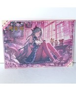 Carlotta Waifu Card Anime Girl Glitter Pink Stockings Art Oversized Boar... - €19,60 EUR