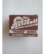 1990 Topps Complete Set “Traded” Series Baseball Picture Cards #1T Thru ... - £9.70 GBP