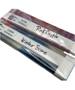5D Diamond Painting Kits 30 cm x 40 cm Pink Castle/Winter Scene Lot of 2... - $14.24