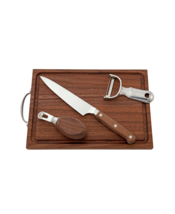 Fortessa Crafthouse Bar Tool Set, Bar Knife, Bar Board, Peeler and Chann... - $59.99