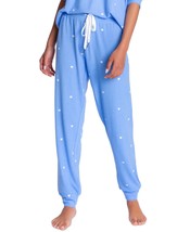 Insomniax Womens Peached Jersey Pajama Pants,Blue,Large - £27.18 GBP