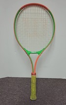 Wilson Rak Attak 25 Oversize 25&quot; Tennis Racquet Orange/Green Youth Kids ... - $13.58