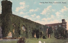 Lansing State Prison Leavenworth Kansas KS Postcard A16 - £2.34 GBP