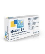 3 PACK MAGNE B6 Magnesium Vitamins B6 Fatigue Stress Magnesium Deficiency - €58,66 EUR