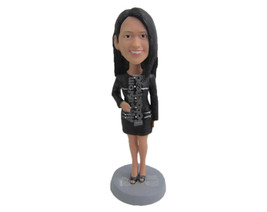 Custom Bobblehead Gorgeous Woman In Corporate Outfit - Careers &amp; Professionals C - £69.62 GBP