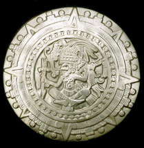 Aztec Mayan Maya Inca Calendar wall relief sculpture plaque Reproduction... - £68.88 GBP