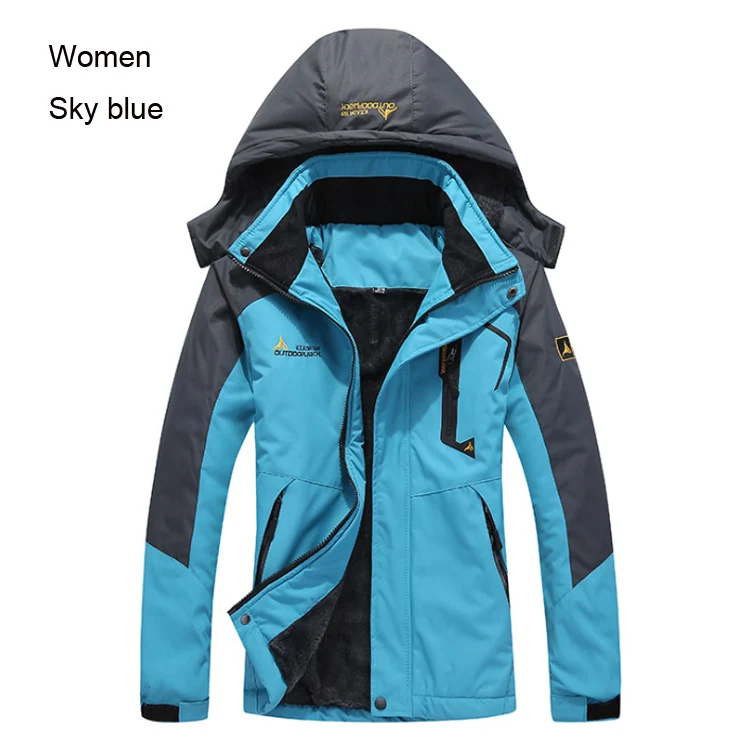 TRVLWEGO -30 Degree Super Warm Winter Ski Jacket Travel Women Waterproof  Snowd  - £188.84 GBP