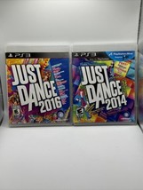 Just Dance 2016 For PlayStation 3 PS3 & Just Dance 2014 Bundle - $11.29