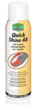 QUICK SHINE 48 spraY FAST Aerosol shoes boots leather Moneysworth &amp; Best... - $53.21