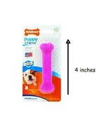 Puppy Dental Health Teething Chew Petite Bone Pink Vet Approved Choose Q... - $9.79+