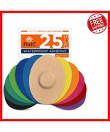 25 Multi-Color Waterproof Adhesive Patches for Diabetes Sensors - Long-L... - $41.30 CAD