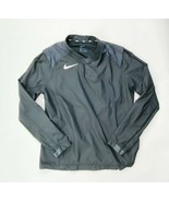 Nike Kid&#39;s Nike Stock Long Sleeve Baseball Windshirt Boy&#39;s Medium Gray C... - $26.52
